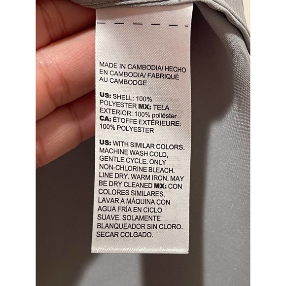 CHICO'S Dressy Silver Top - Size 2 (Large) - NEW!! - Picture 11 of 11